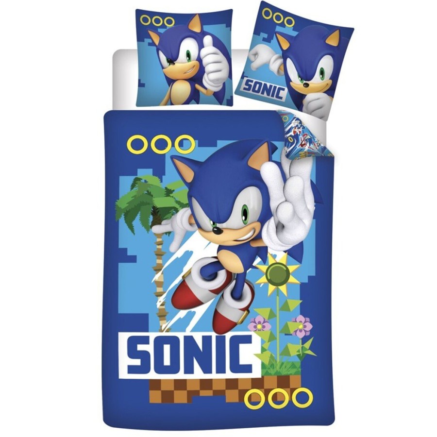 Decoratie AyMax | Sonic - Duvet Cover 140X200Cm - '100% Microfiber'