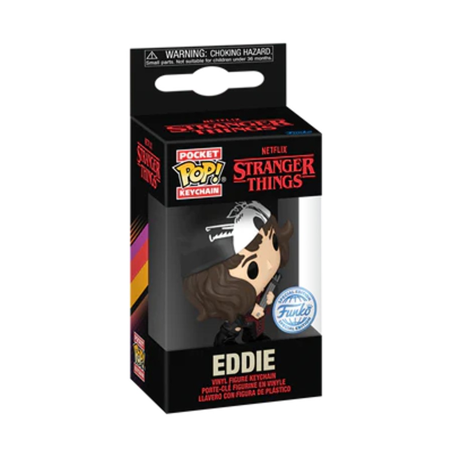 Accessoires Funko | Stranger Things S4 - Pocket Pop Keychains - Eddie