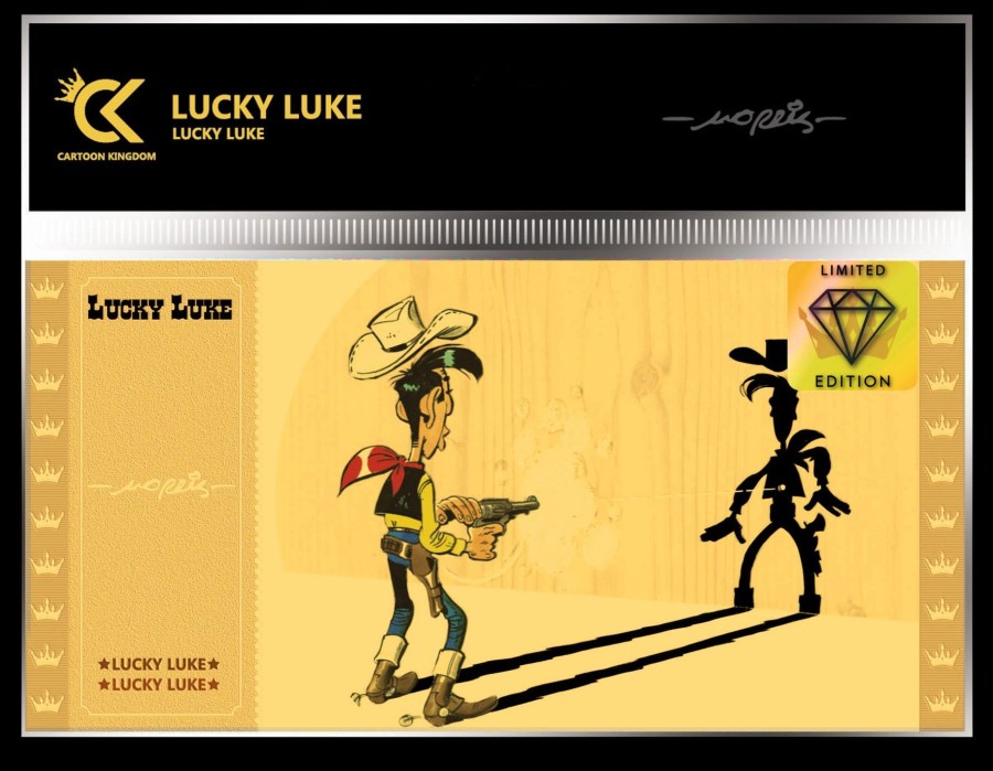 Decoratie Cartoon Kingdom | Lucky Luke - Lucky Luke - Golden Ticket Limited Edition