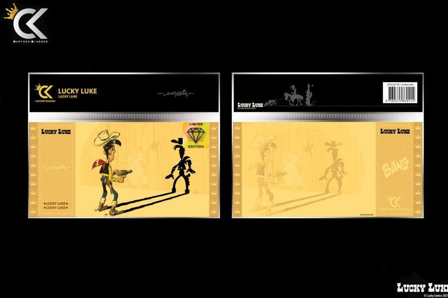 Decoratie Cartoon Kingdom | Lucky Luke - Lucky Luke - Golden Ticket Limited Edition