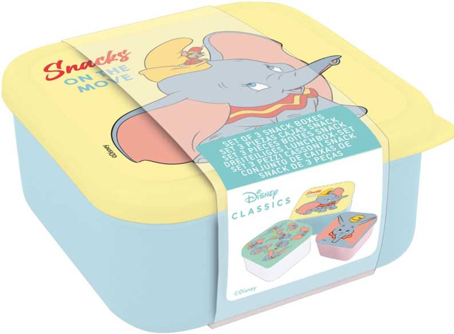 Keuken Stor | Disney - Dumbo - Snack Boxes - 3 Pcs