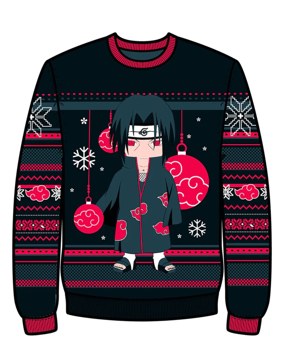 Kleding Cotton Division | Naruto - Itachi - Men Christmas Sweaters (Xs)