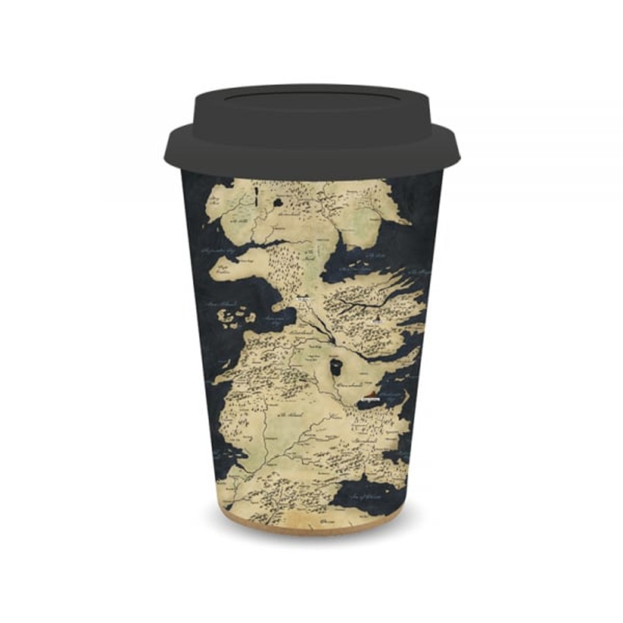 Keuken HMB | Game Of Thrones - Travel Mug 400 Ml Hiskup - Westeros Map