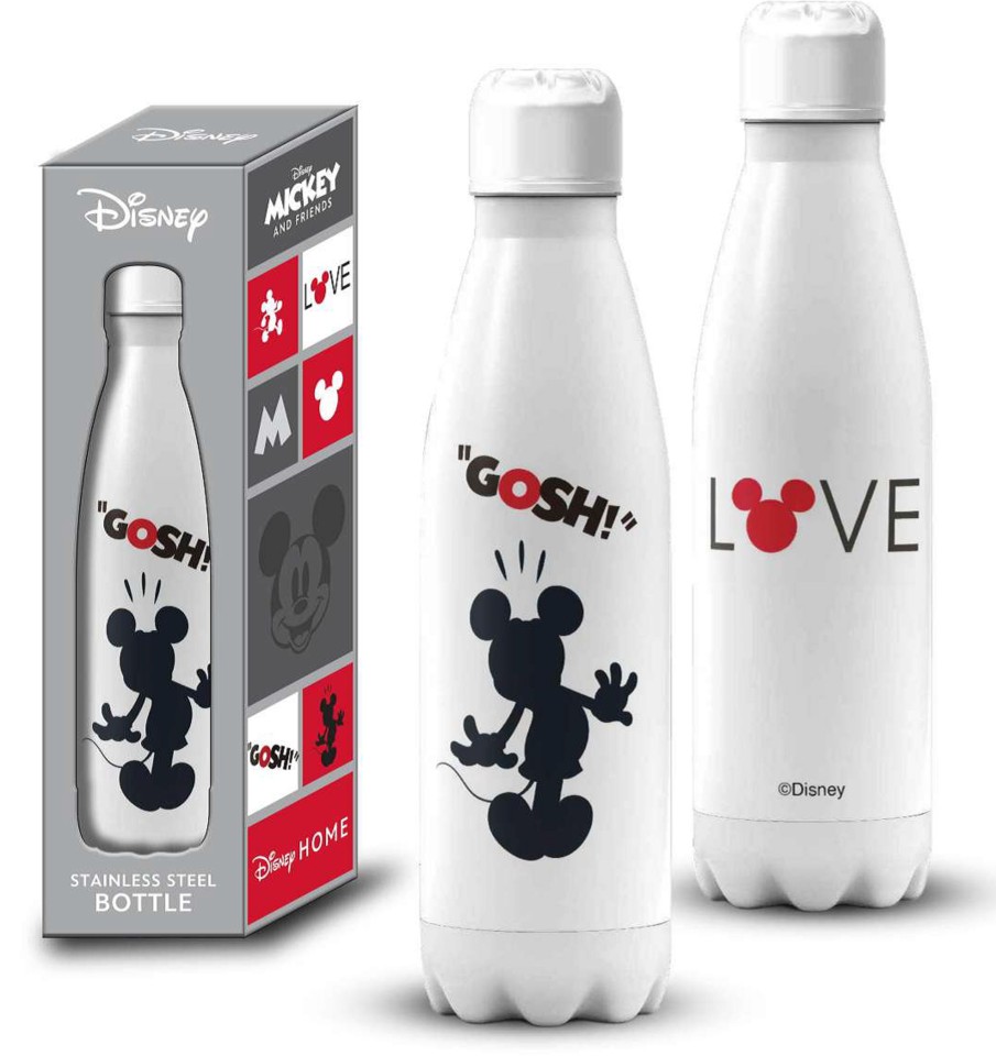 Keuken Character World | Mickey - Aluminum Bottle - 600 Ml