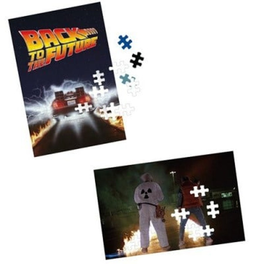 Spelletjes Fizz Creation | Back To The Future - Double-Sided Puzzle - 250P