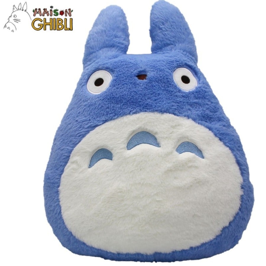 Decoratie Benelic / Studio Ghibli | My Neighbor Totoro - Blue Totoro - Cushion Nakayoshi 42 X 32 X 11Cm