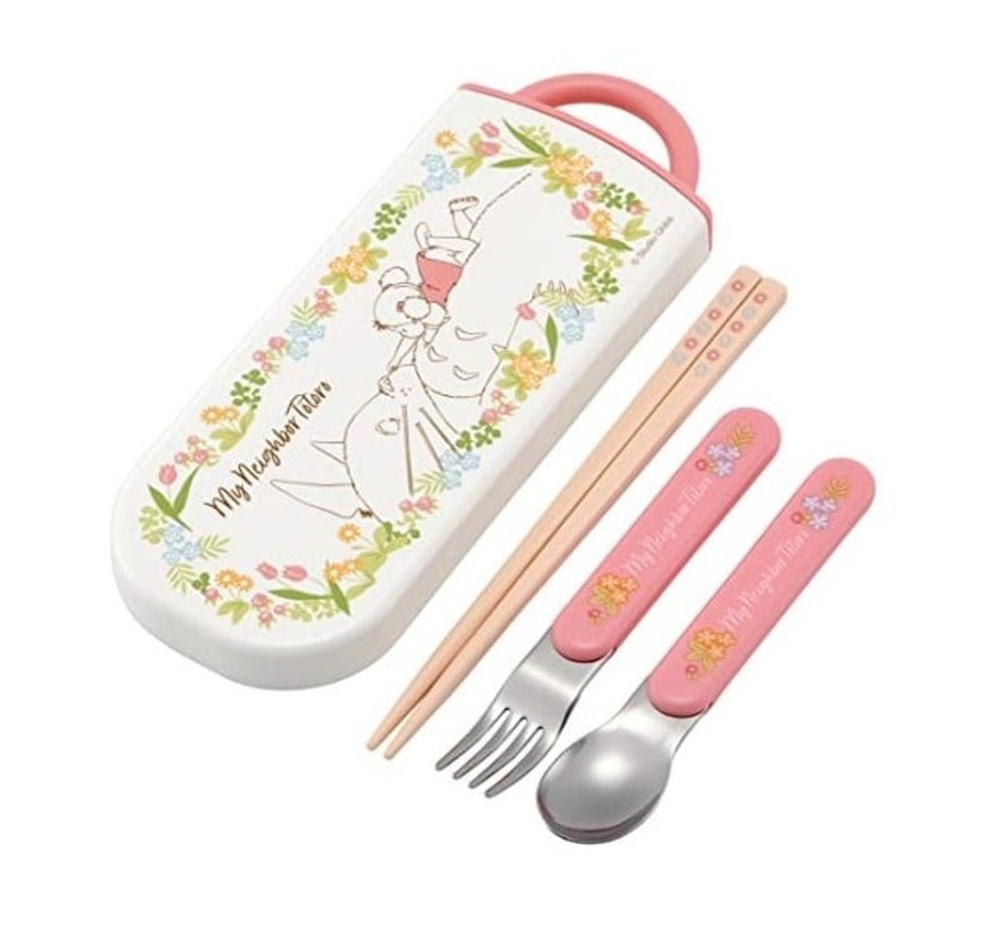 Keuken Benelic / Studio Ghibli | My Neighbor Totoro - Mei & Totoro- Chopstick Spoon And Fork Set