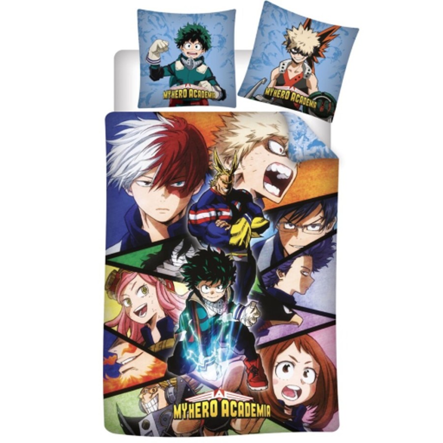 Decoratie AyMax | My Hero Academia - Duvet Cover 140X200Cm - '100% Microfiber'