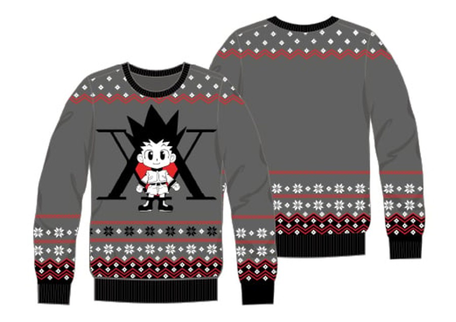 Kleding Cotton Division | Hunter X Hunter - Gon - Men Christmas Sweaters (S)