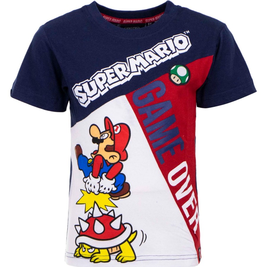 Kleding SUPER MARIO | Super Mario - Game Over - Kids T-Shirt - 3 Jaar