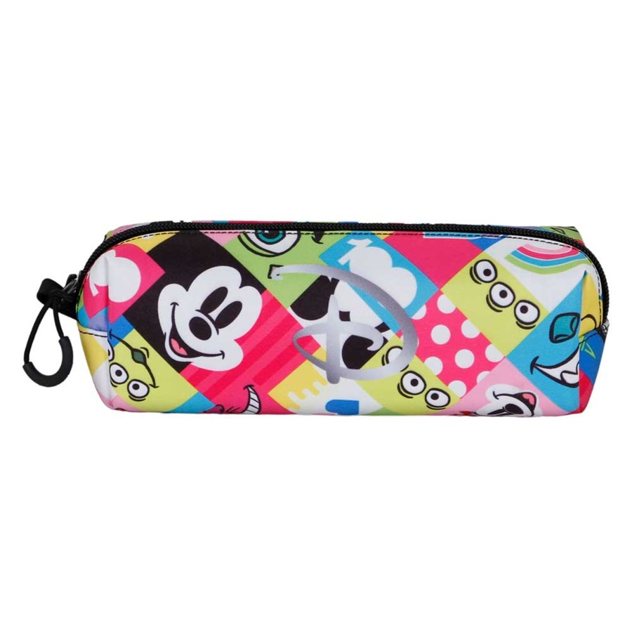 Kantoor Karactermania | Disney 100 Years - Collage - Square Pencil Case '21X7X5.5Cm'