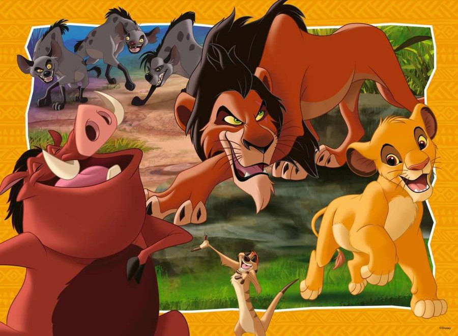 Spelletjes Ravensburger | The Lion King - Hakuna Matata - Puzzle 200P Xxl