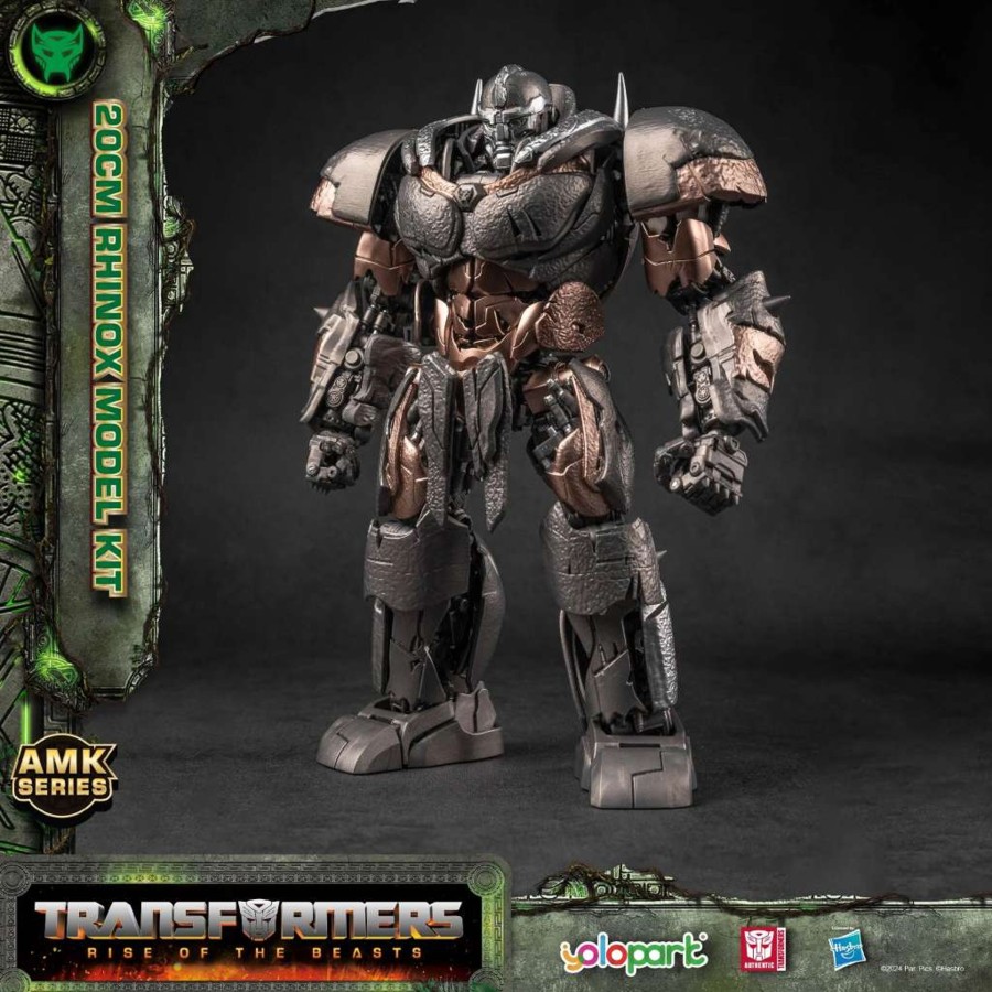 Figuren ShopForGeek | Transformers Rise Of The Beasts - Rhinox - Model Kit 20Cm