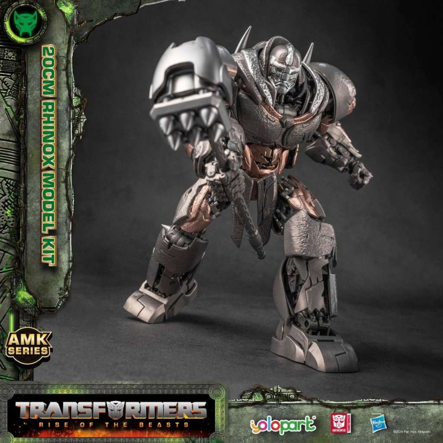 Figuren ShopForGeek | Transformers Rise Of The Beasts - Rhinox - Model Kit 20Cm