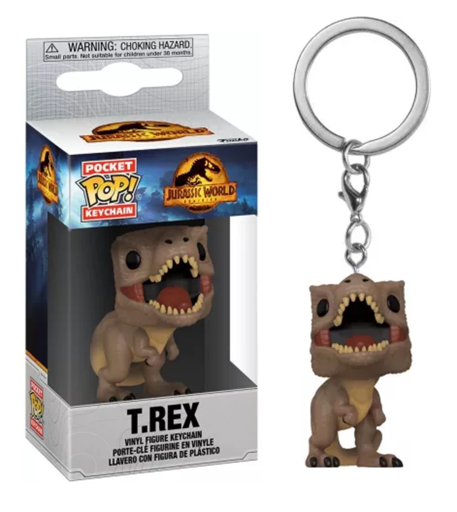 Figuren Funko | Jurassic World Dominion - Pocket Pop Keychains - T-Rex