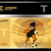 Decoratie Cartoon Kingdom | Captain Tsubasa - Landers - Golden Ticket