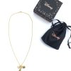 Accessoires Peershardy | Little Mermaid - Gold Brass Plated Necklace + 3 Charms