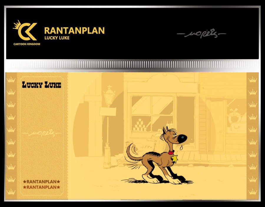 Decoratie Cartoon Kingdom | Lucky Luke - Rantanplan - Golden Ticket