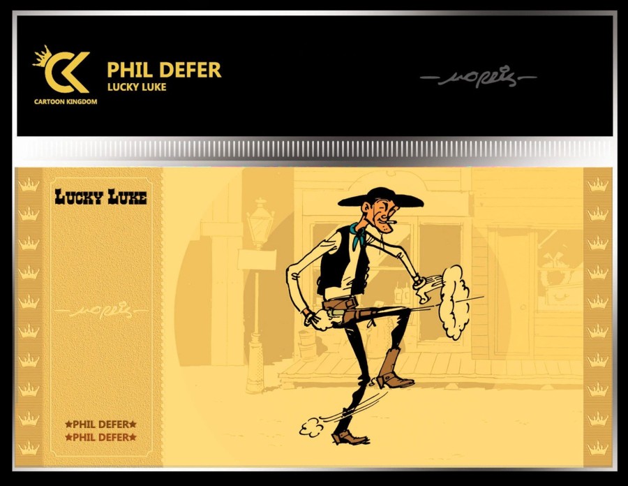 Decoratie Cartoon Kingdom | Lucky Luke - Phil Defer - Golden Ticket