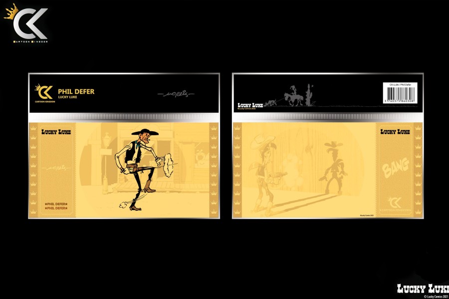 Decoratie Cartoon Kingdom | Lucky Luke - Phil Defer - Golden Ticket