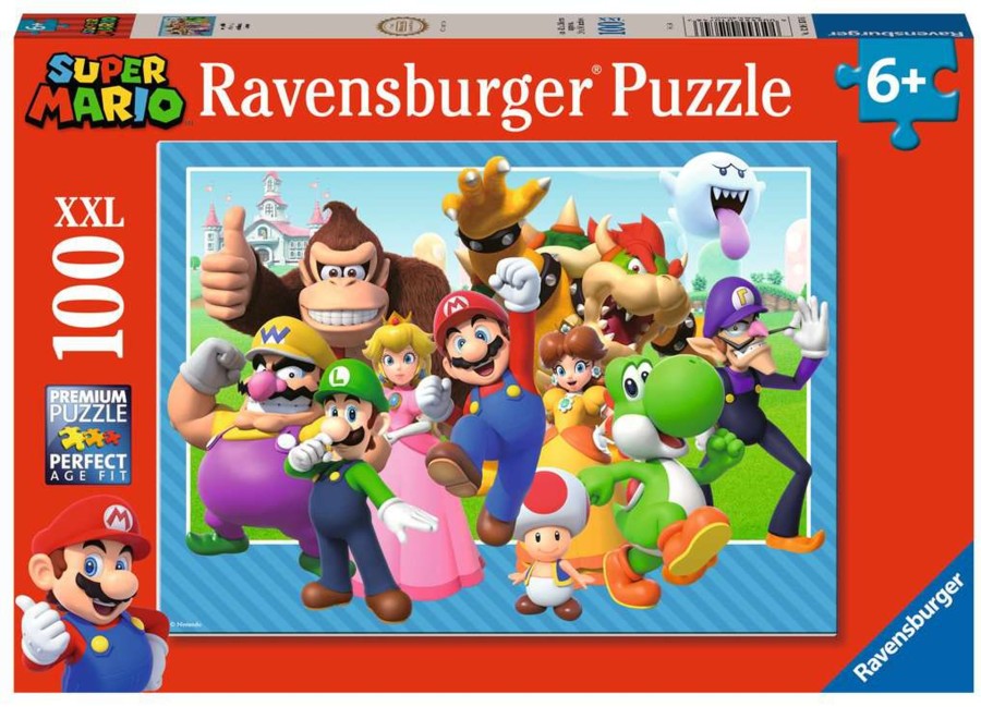 Spelletjes Ravensburger | Super Mario - Let'S-A-Go - Puzzle 100P Xxl