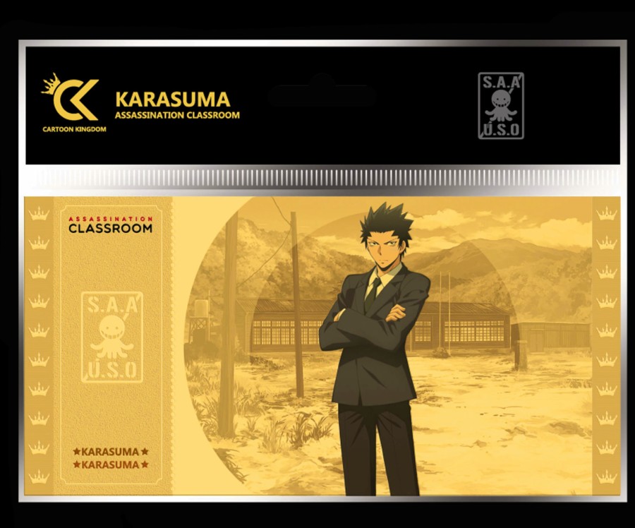 Decoratie Cartoon Kingdom | Assassination Classroom - Karasuma - Golden Ticket