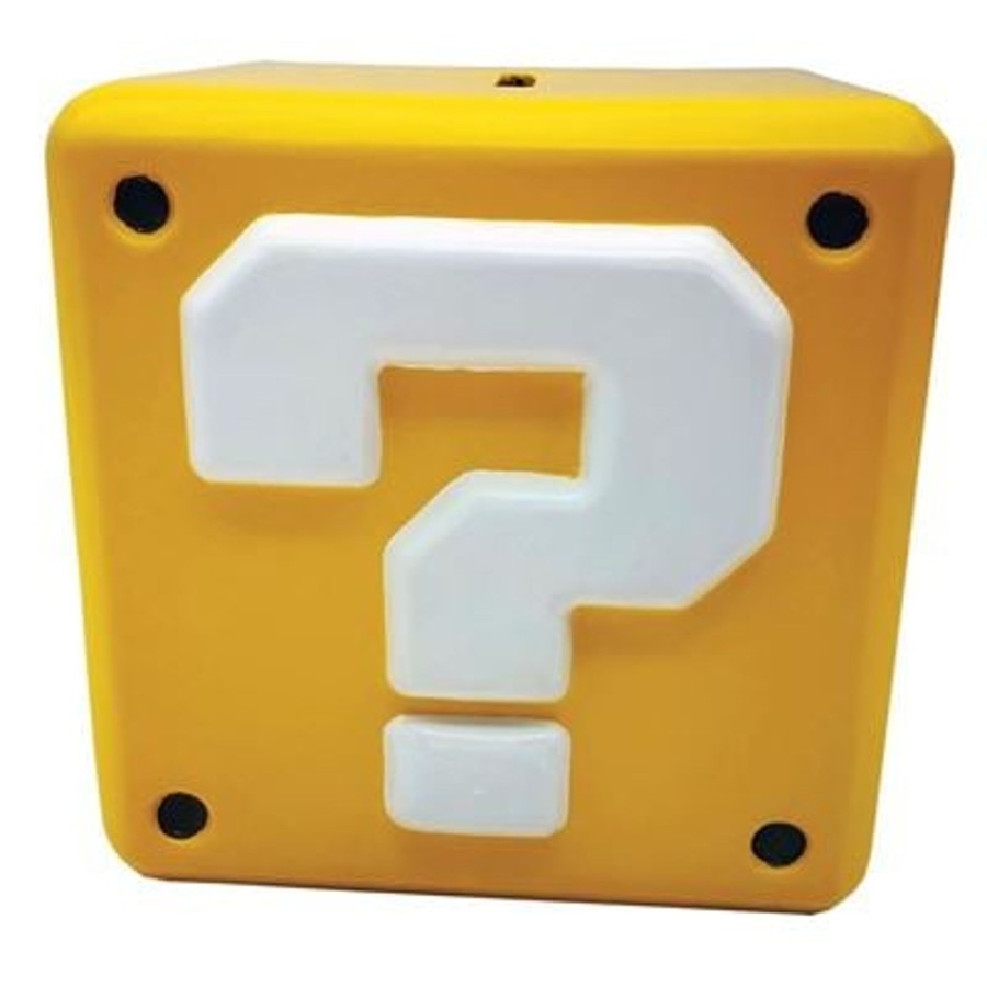 Decoratie Pyramid | Super Mario - Question Mark Block - Shaped Money Bank 12.3Cm