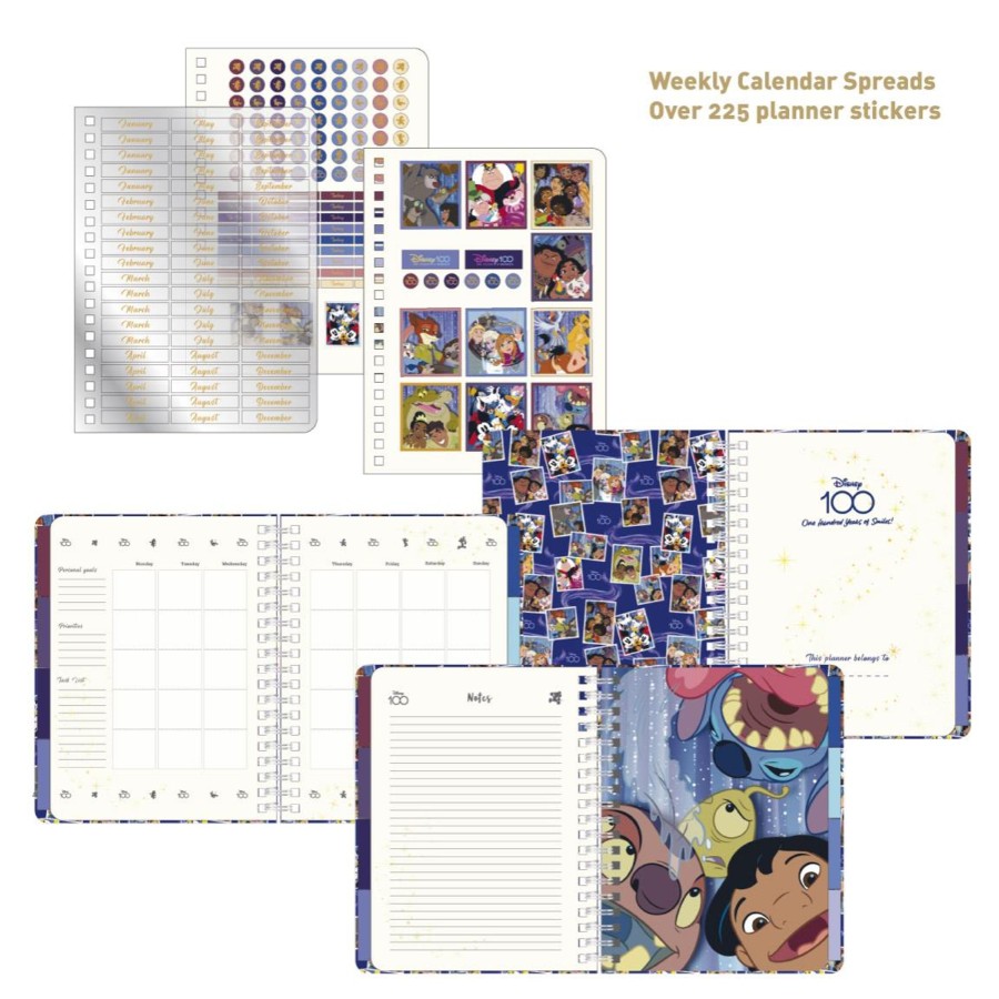 Kantoor Cerda | Disney - Undated Weekly Planner Calendar + Dividers + Stickers