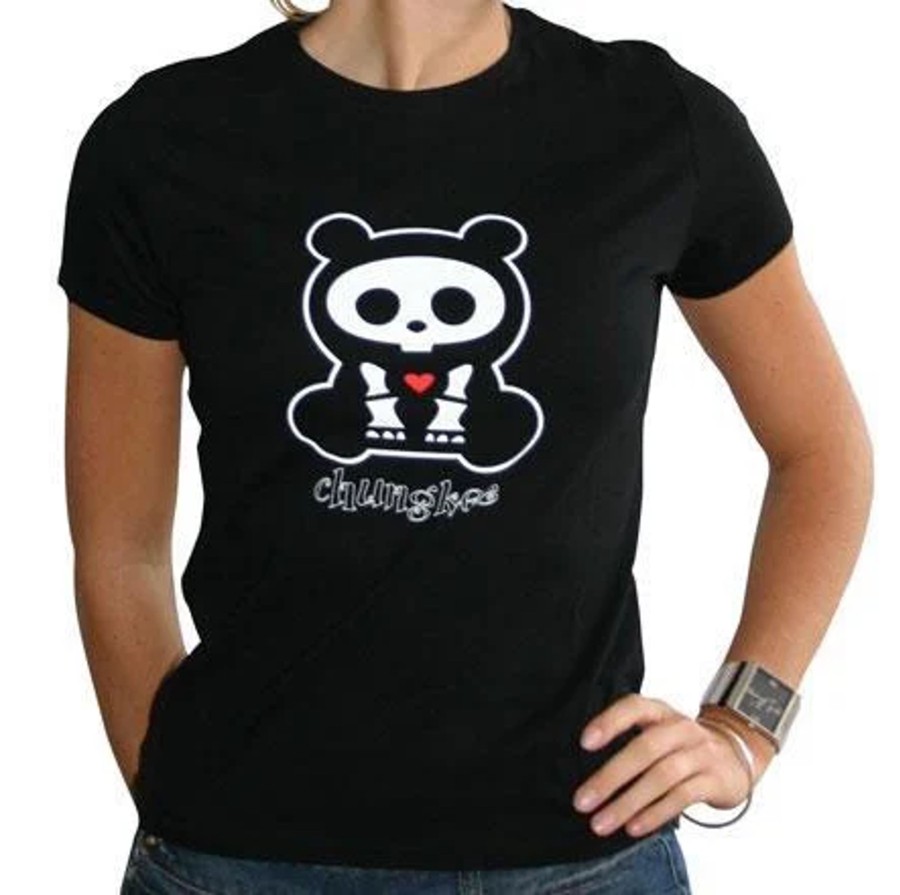 Kleding ABYstyle | Skelanimals - T-Shirt Chungkee Femme Black Basic (Xl)