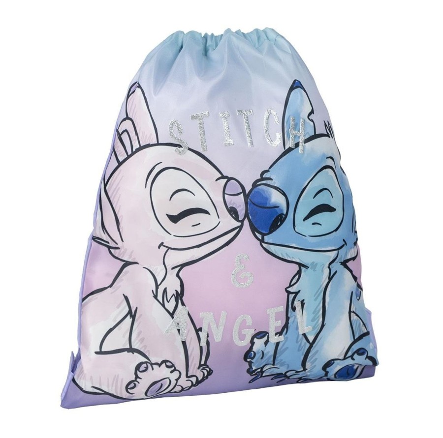 Accessoires Cerda | Stitch & Angel - Gym Bag - 39X30Cm