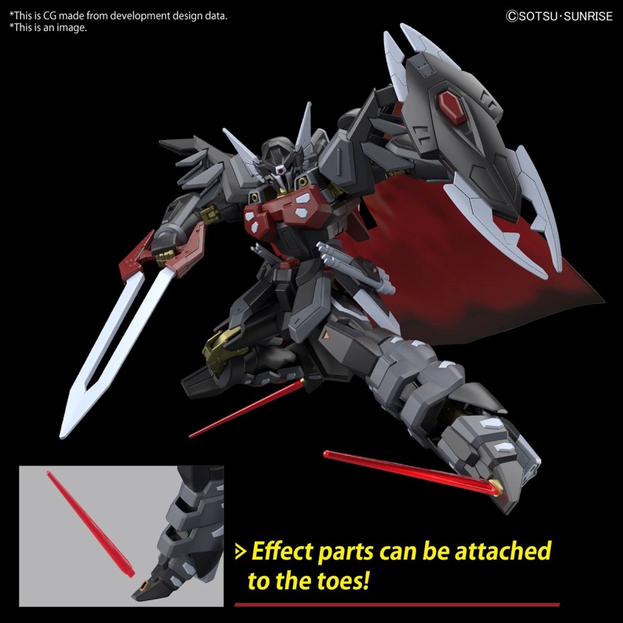 Figuren Bandai Model Kit | Gundam - Hg 1/144 Black Knight Squad Shi-Ve.A - Model Kit