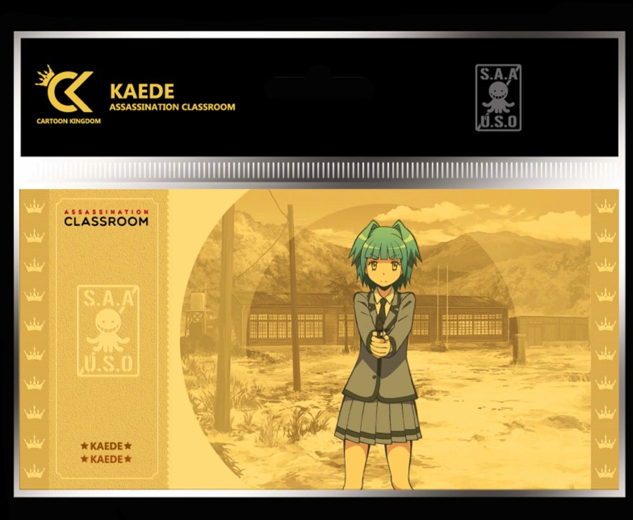 Decoratie Cartoon Kingdom | Assassination Classroom - Kaede - Golden Ticket