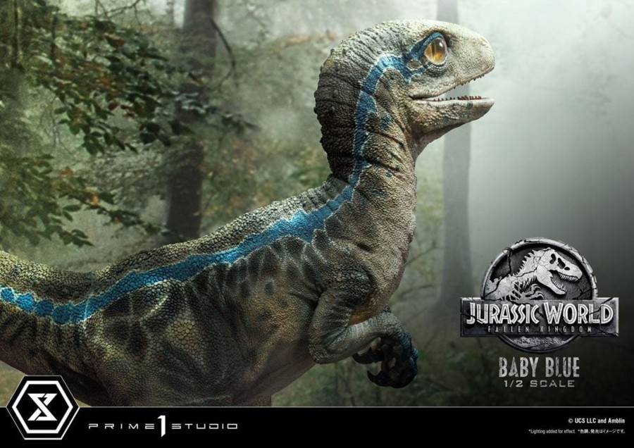 Figuren Prime 1 Studio | Jurassic World - Baby Blue - Statuette Prime1 '34X48X26Cm'