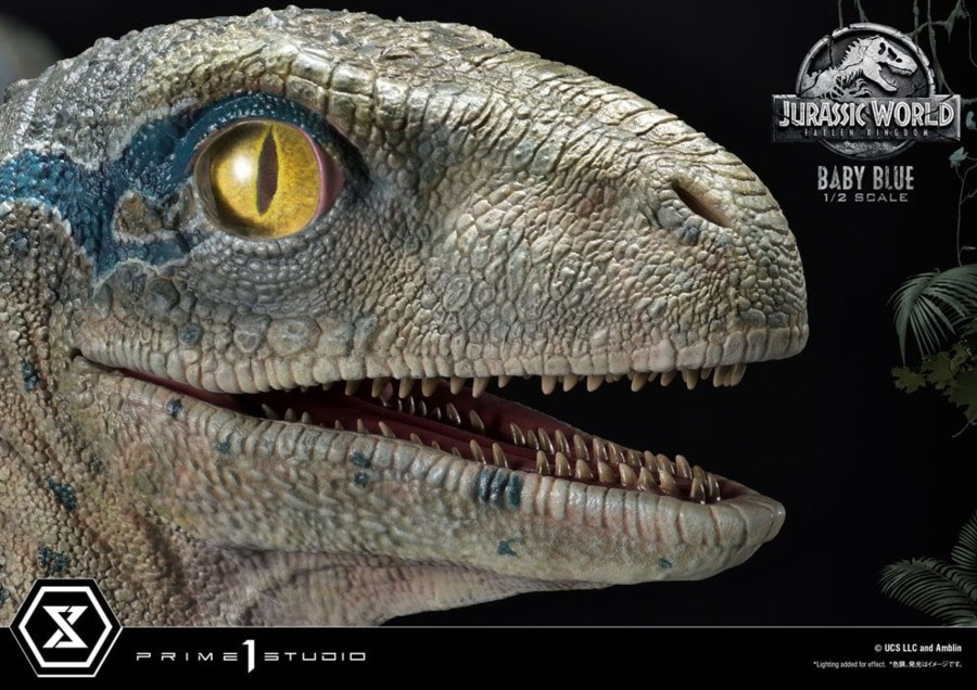 Figuren Prime 1 Studio | Jurassic World - Baby Blue - Statuette Prime1 '34X48X26Cm'