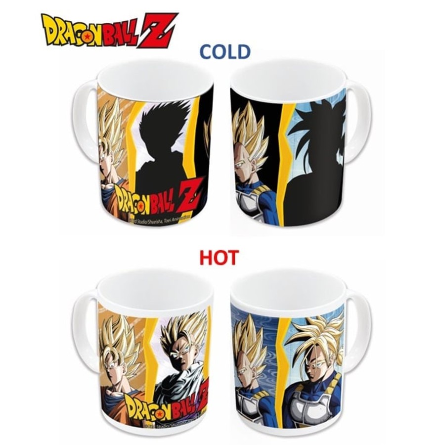 Keuken Stor | Dragon Ball Z - Vegeta & Goku - Heat Change Mug - 325Ml