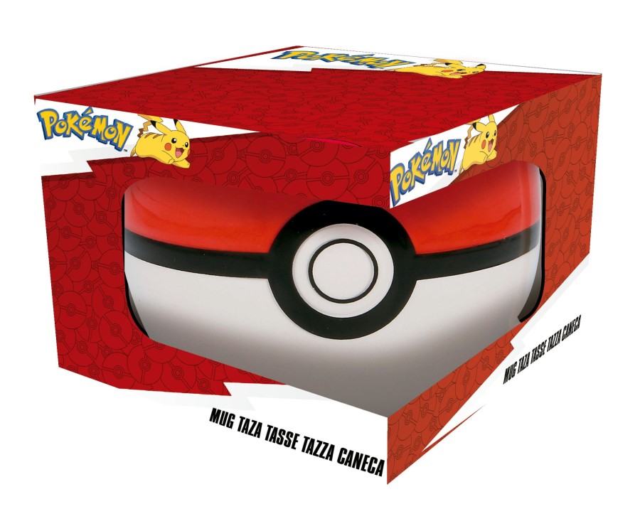 Keuken Stor | Pokemon - Pokeball - Mug 3D - 440 Ml