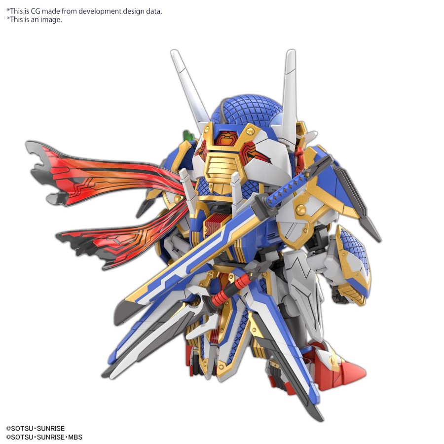 Figuren Bandai Model Kit | Gundam - Sdw Heroes Onmitsu Gundam Aerial - Model Kit