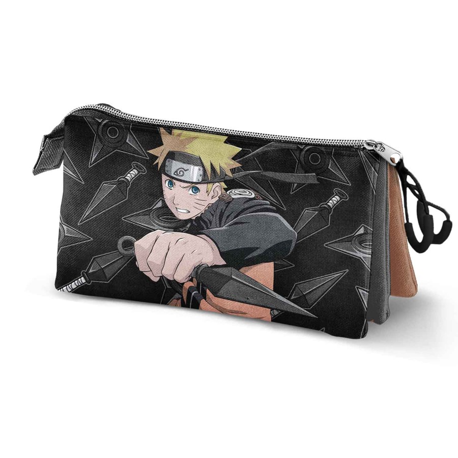 Kantoor Karactermania | Naruto - Weapons - Triple Pencil Case