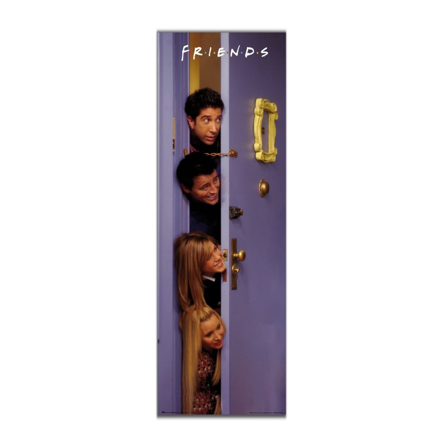 Decoratie Grupo Erik | Friends - Door Poster 53X158 Cm