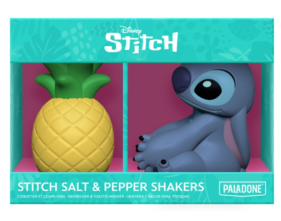 Keuken Paladone | Lilo & Stitch - Stitch And Pineapple - Salt And Pepper Shakers Set