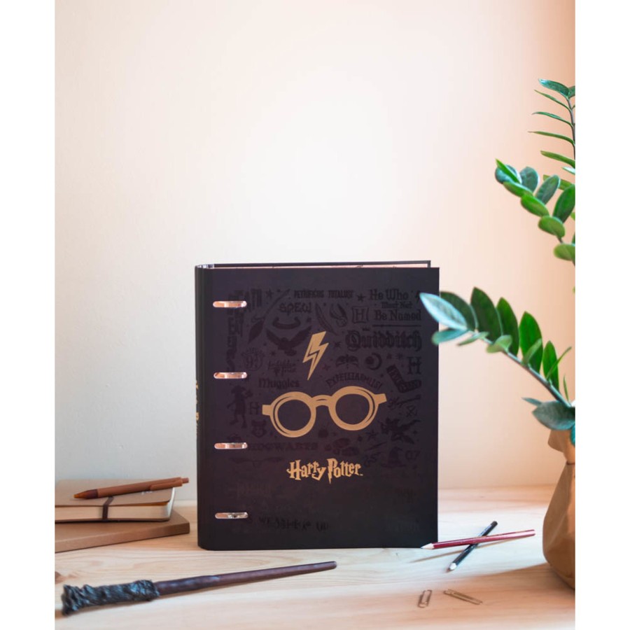 Kantoor ShopForGeek | Harry Potter - Golden Snitch - Premium 4 Ringd Bender '32X27.5Cm'