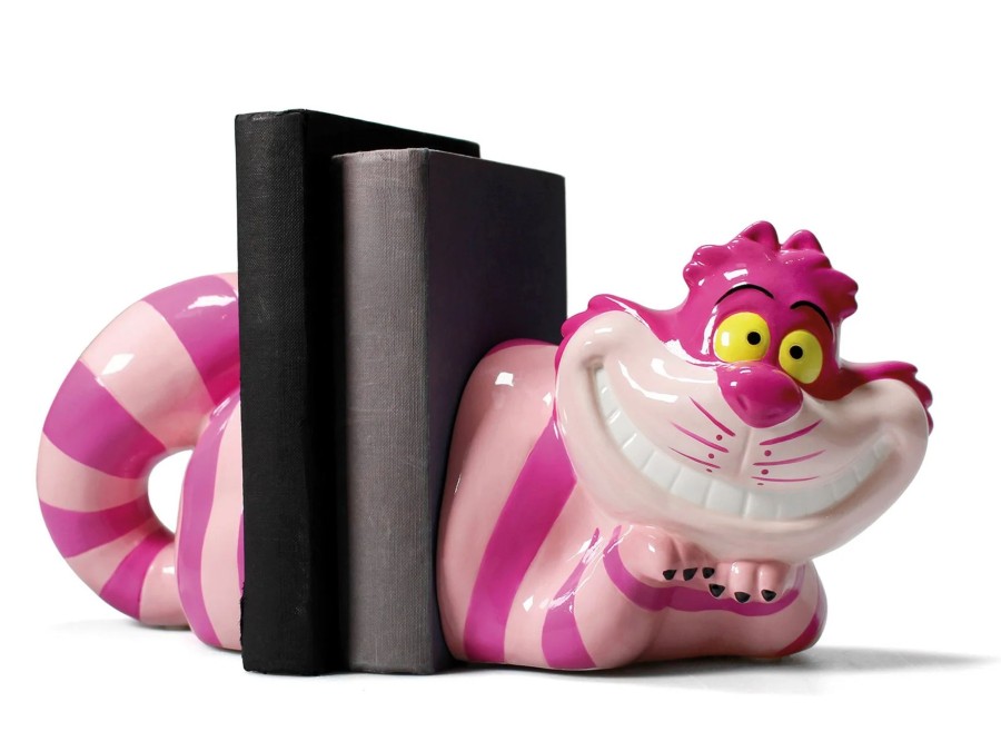 Decoratie HMB | Alice In Wonderland - Cheshire Cat - Bookends