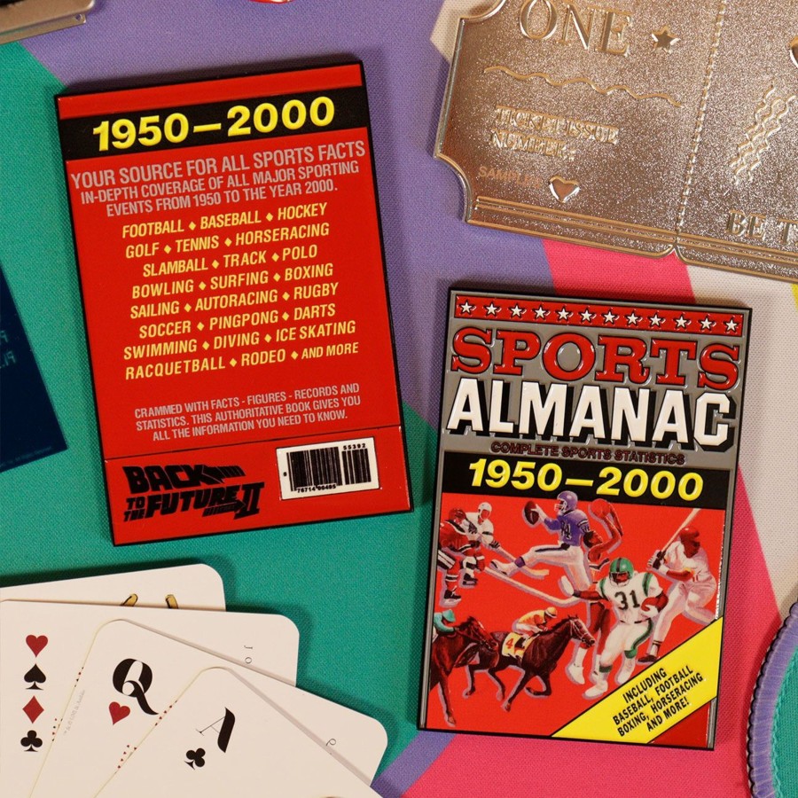 Decoratie Fanattik | Back To The Future - Sports Almanac - Limited Edition Ingot