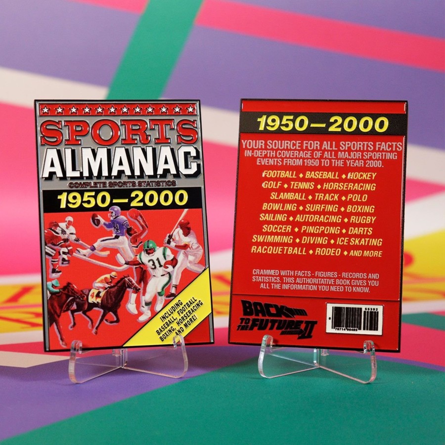 Decoratie Fanattik | Back To The Future - Sports Almanac - Limited Edition Ingot