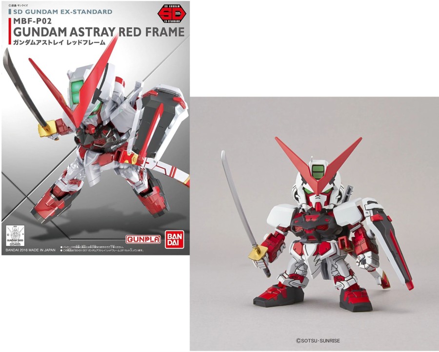 Figuren Bandai Model Kit | Gundam - Sd Gundam Ex-Standard Gundam Astray Red Frame - Model Kit