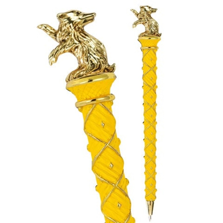 Kantoor Noble Collection | Harry Potter - Hogwarts House Pen - Poufsouffle 'New Version'