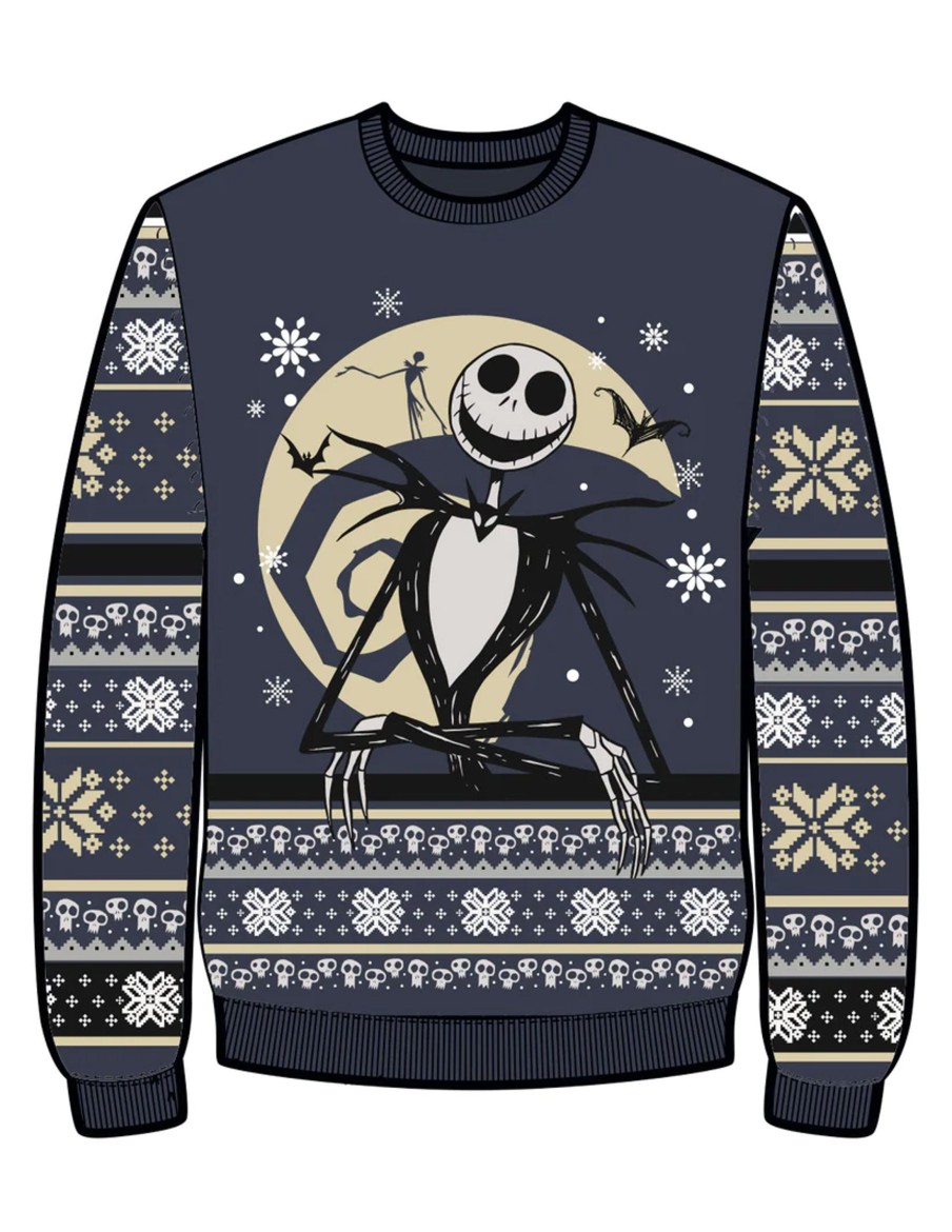 Kleding Cotton Division | Nightmare Before Christmas - Jack - Men Christmas Sweaters (Xl)