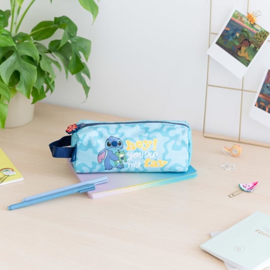 Kantoor Grupo Erik | Stitch - Tropical - Square Pencil Case