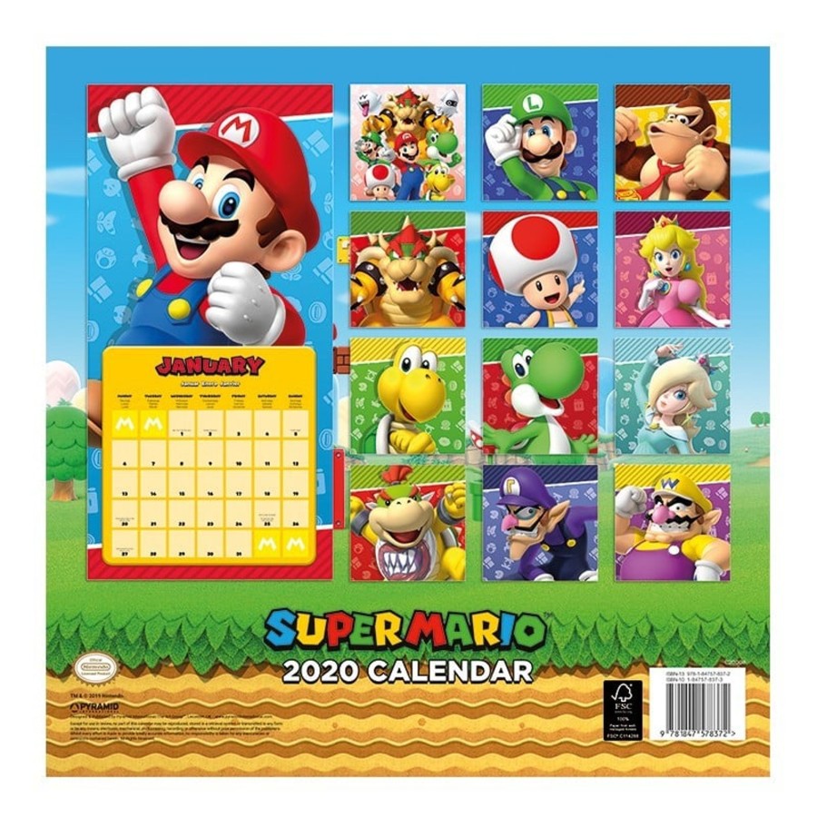 Kantoor Pyramid | Nintendo - Super Mario Calendar 2020