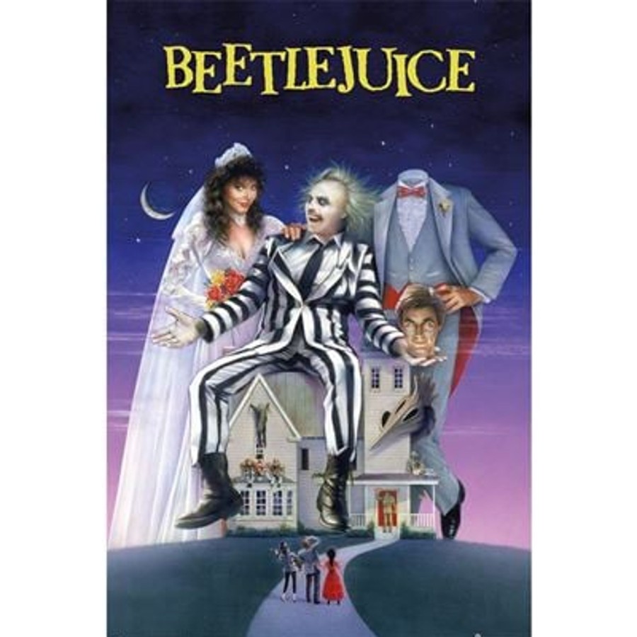 Decoratie Pyramid | Beetljuice - Recently Deceased - Poster 61 X 91Cm